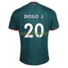 Original Fußballtrikot Liverpool Diogo J. 20 Ausweichtrikot 2022-23 Für Herren